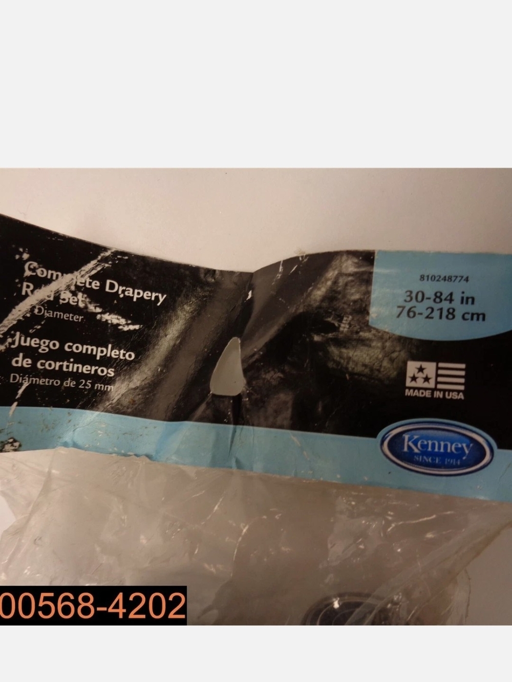 Kenney Completr Drapery Rod Set - 1" Inch Diameter